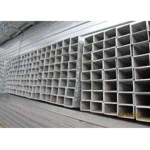 High Strength Galvanized Steel Square Tubing , Galvanised Square Steel Posts