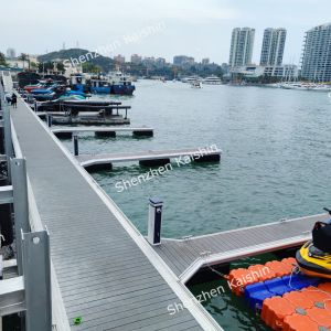 Aluminum Floating Dock Jetty Marina Engineering Design Tourist Dock Floating