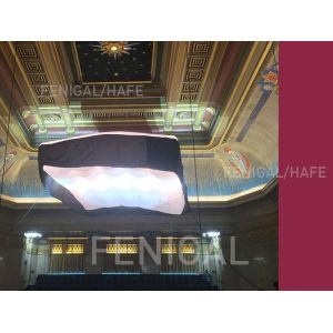 LED RGBWA Inflatable Lighting Balloon 20x20ft 6x22ft Dia