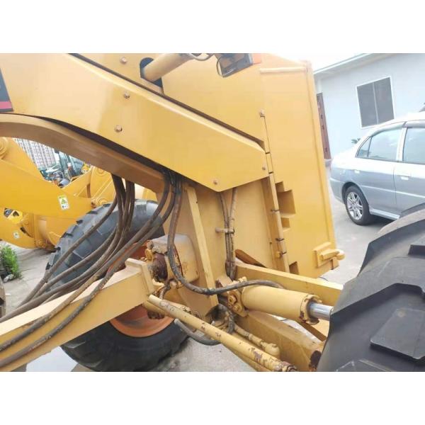 Low Hour Yellow Construction Works Grader Motor / Engine Components 11000 KG