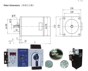 China PM DC Motor (24VDC 800W 1500rpm) wholesale