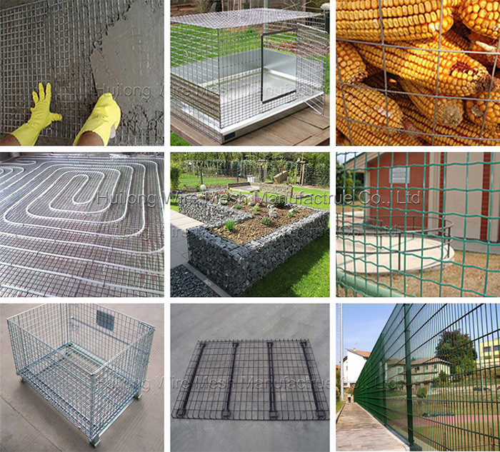 Galvanized 1/2" x 1" Mesh Opening Galvanized Wire Fence Welded Wire Mesh Roll for Animal Cage Wire Fence