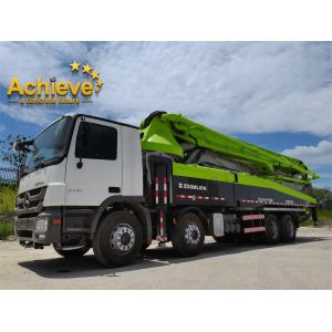China Used Beton Zoomlion Pump Truck 52X-6RZ Closed Loop Hydraulic wholesale
