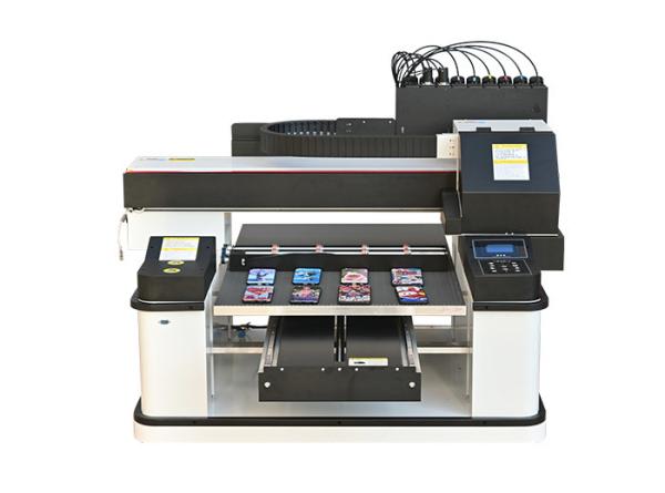 Quality Automatic Multifunction A4 UV Flatbed Printer 3D Emboss Varnish for sale