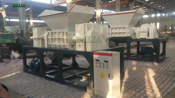 Quality High Output Double Shaft Shredder Machine Waste Plastic Automatic Crusher for sale