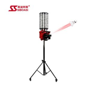 China 100 Balls Capacity Badminton Machine , 28KG Badminton Shuttlecock Machine wholesale