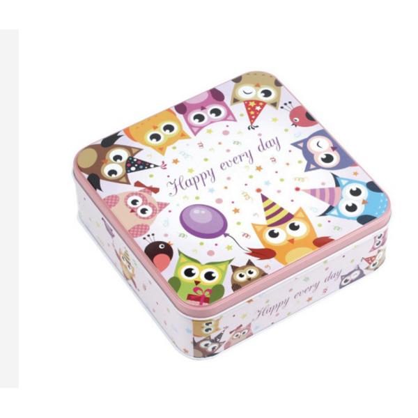 Waterproof Recyclable 0.35mm Thickness Gift Tin Cans