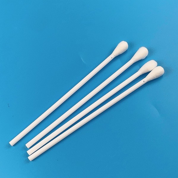 7.4 Inch Disposable Cotton Swab Medical With Big Head Hole On Handle Cleaning Sticks