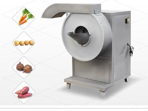 Industrial Potato Slicer Machine Foot Long French Fries Potato Cutter 200kg/H