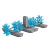4 Impellers 1.5Kw Farm Pond Air Pump 380V 304 Stainless Steel Fish Farm Aeration Equipment for sale