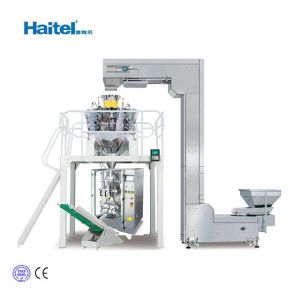 China Snack Food 60bags/Min Vertical Weighing Packing Machine With Scale wholesale