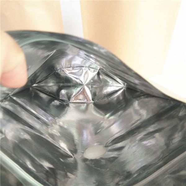 Custom kraft paper coffee tea bag edible food packaging mylar bags