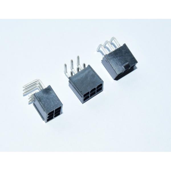 High-Performance Double Row 2x3p Black Elbow Pin Header for Stable Signal Transmission