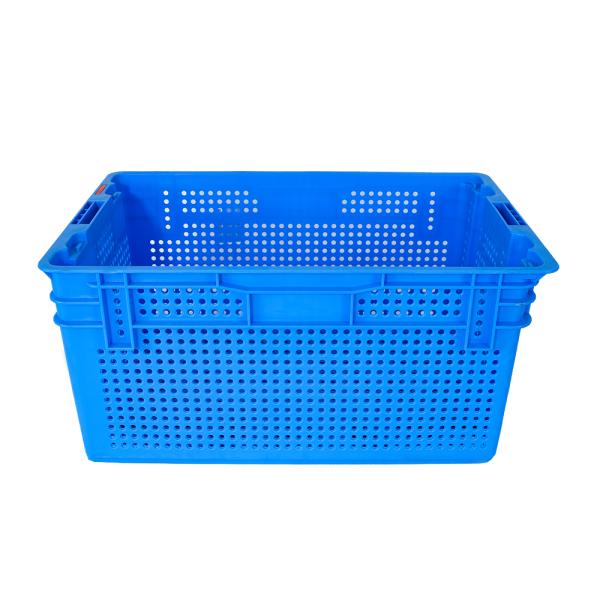 PP Mesh Plastic Dislocation Turnover Basket for Eco-friendly Crate Stacking and Nesting