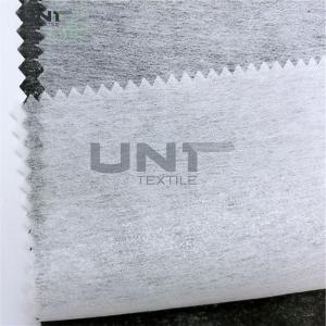 China Polyester Chemical Bond Nonwoven Fusible Interlining LDPE Coating 1025SF wholesale