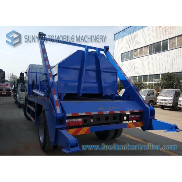 Dongfeng 6 Ton - 8 Ton Garbage Collection Truck Swing Arm With Left Hand Drive