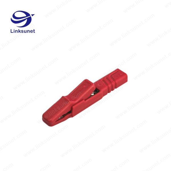 Alligator Clip Injection Wiring Harness UL94 - V0 PVC Material 4.0MM PIN