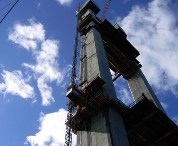 Quality High Reliability Construction Hoist Elevator Customized Color Compact Design for sale