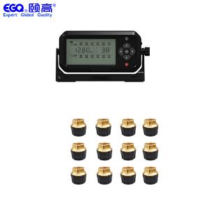 China Real Time 12 Tires OTR Wireless Tire Pressure Monitoring System wholesale