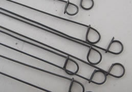 Q195 galvanized wire in coil or spool, u type wire, loop tie wire