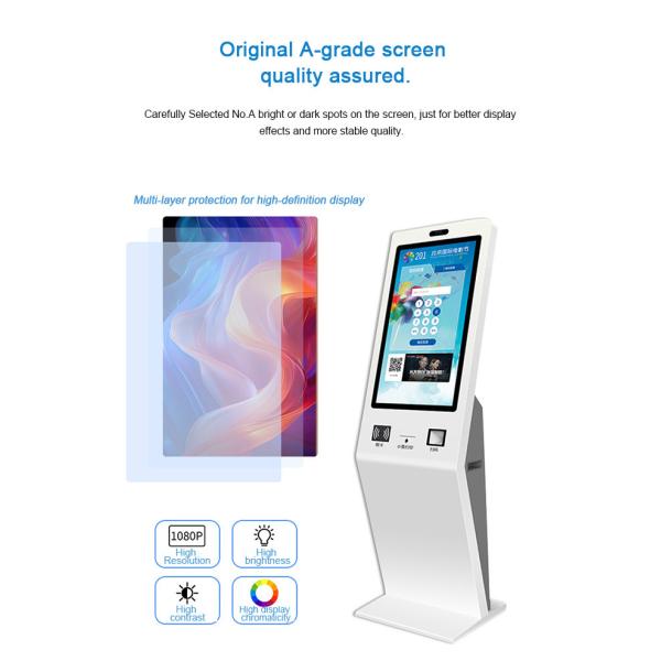 All In One Self Service Ordering Kiosk For Retail Dining And Entertainment Venues