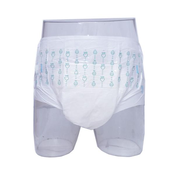 Large Incontinence Disposable Nappies For Adults Heavy Absorbency MSDS Certification