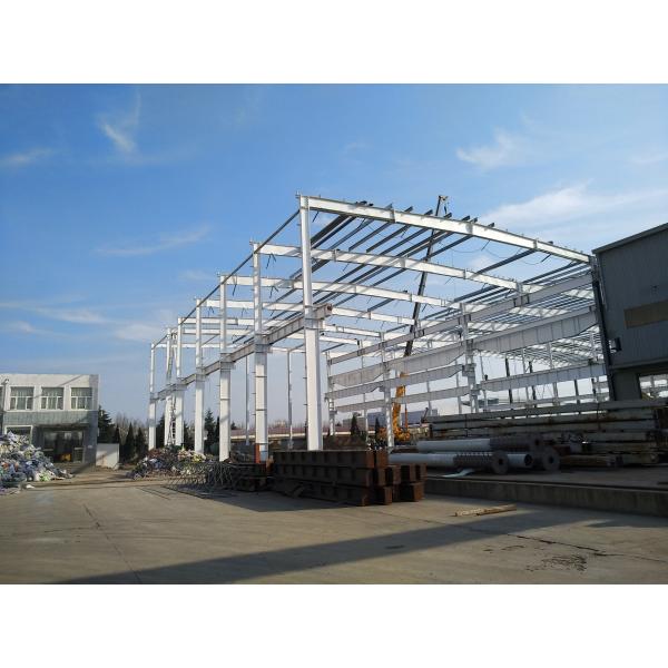 Portal Frame Prefabricated Steel Structure Workshop Building Construction
