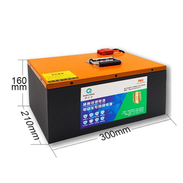 Durable LiFePO4 Motorcycle Battery Power 72V 30Ah Lightweight