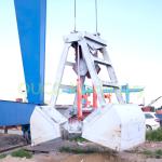 2 rope Hydraulic Scrap Clamshell Grab Bucket