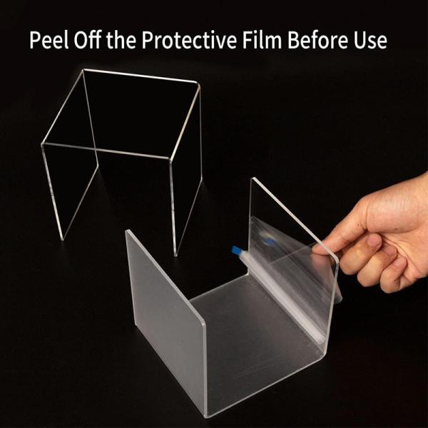 Wholesale Transparent Acrylic U-Shaped Stand With Nordic Minimalist Design For Desktop Storage And Display