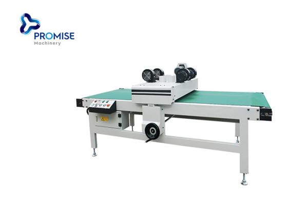 Quality SPC Floor Surface UV Coating Machine , Dust Collector Cleaner Deburring Machine for sale