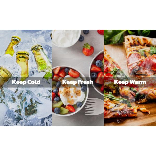 Collapsible Leakproof Insulated Lunch Cooler Bag Reusable For Women Men