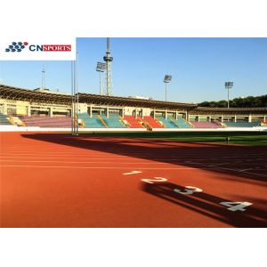 China Rubber Synthetic Running Track Environmental Protection runway flooring wholesale