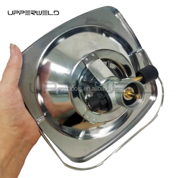 Sport Type Camping Hiking Portable Alloy Steel Propane Stove with Adjustable Burner