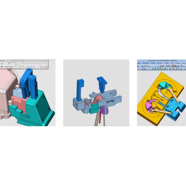 Black Shell Product Plastic Electronic Parts PA66 Custom Plastic Mold