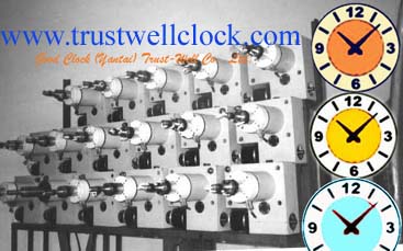 mechanism of 4 four face tower building clocks with GPS satellite Synchronization,- -GOOD CLOCK YANTAI)TRUST-WELL CO LTD
