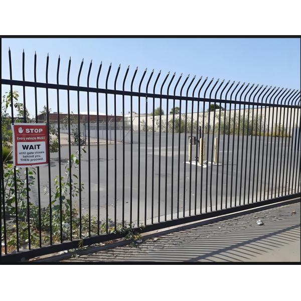 Modern Galvanized Anti Climb Metal Fence Panels for Security