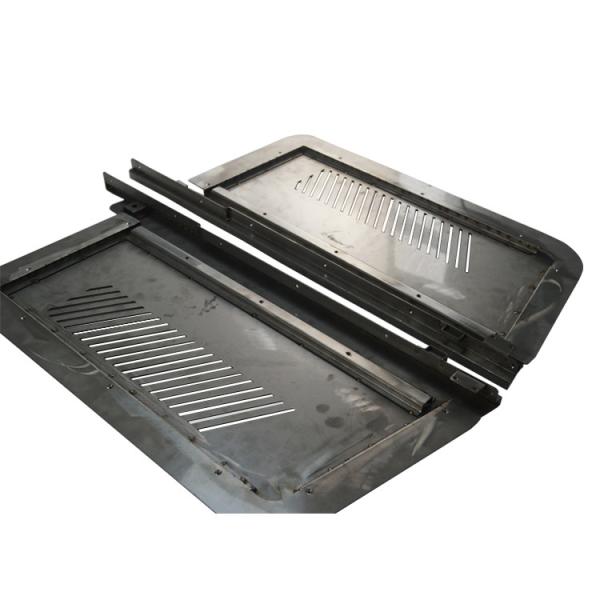 SECC SGCC SPCC Aluminum Sheet Metal Fabrication Service Custom Cut Steel Plates