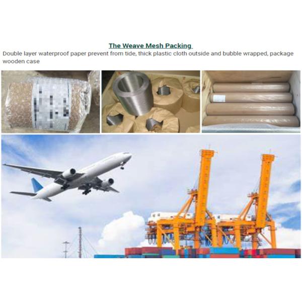 100 Micron Stainless Steel Mesh 99% Filter 6m Width Anti Corrosion