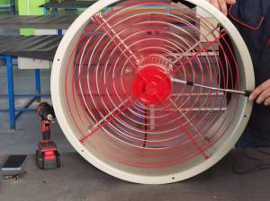 China 300mm Pneumatic Explosion Proof Exhaust Blower Fans Portable Ventilation wholesale