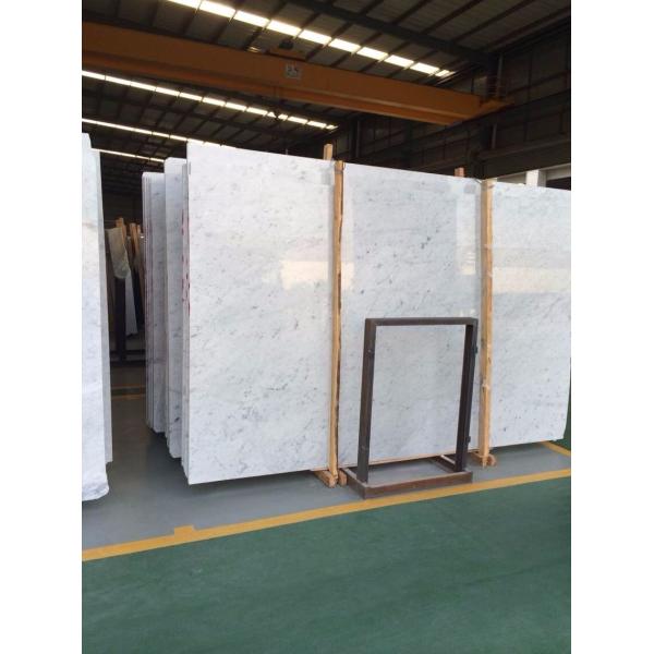 Italian white carrara marble slab