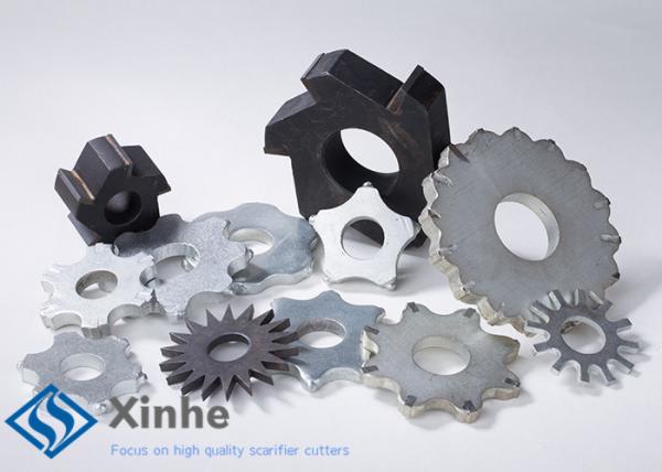 Quality Scarifier Parts & Accessories Full Steel Carbide Milling Cutters With Sharp Pointed Teeth for sale