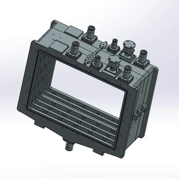 1000 X 1000mm Aluminum Alloy EPS Mold Steam Chamber