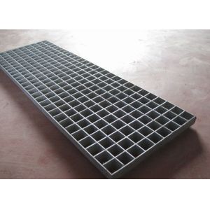 China 30 × 3 / 32 × 3 Press Lock Grating , Hot Dip Galvanized Floor Steel Grating wholesale