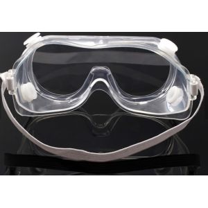 China Personal Protective Medical Safety Goggles Hospital Safety Glasses PVC Frame wholesale
