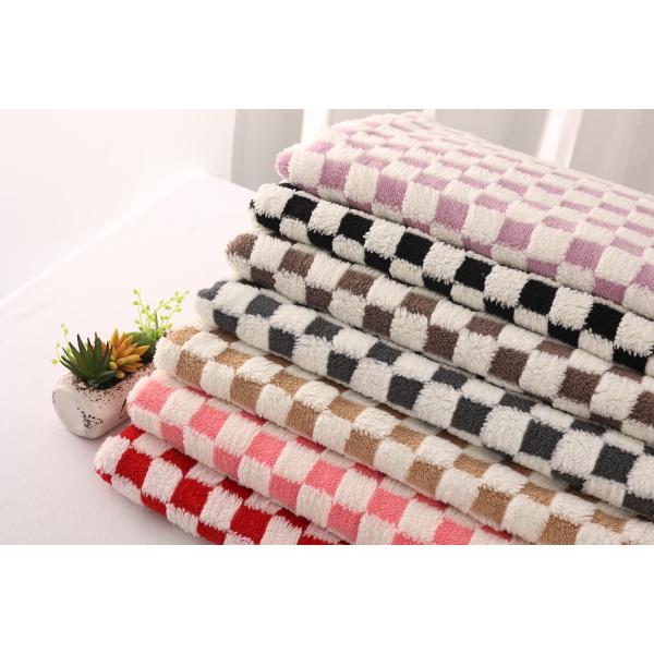 Recycled 100% Soft Cotton Prints Fabrics Shu Velveteen Sherpa Cotton Fabrics for Clothing for Home Blanket Textile