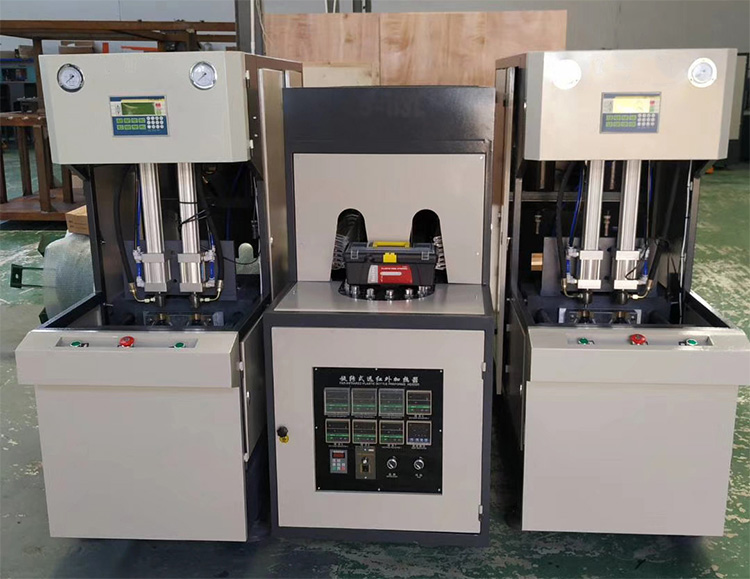 800 KG Semi Automatic PET Bottle Blowing Machine High Capacity for PP Processing
