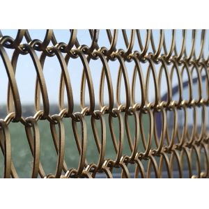 Balustrade Titanium Architectural Metal Mesh ISO9002