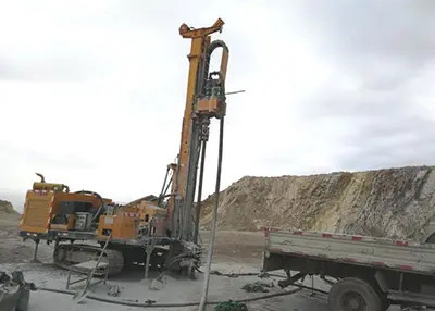 Mining Exploration Rc Drilling Rig 8500 Rotation Torque Crawler Mounted