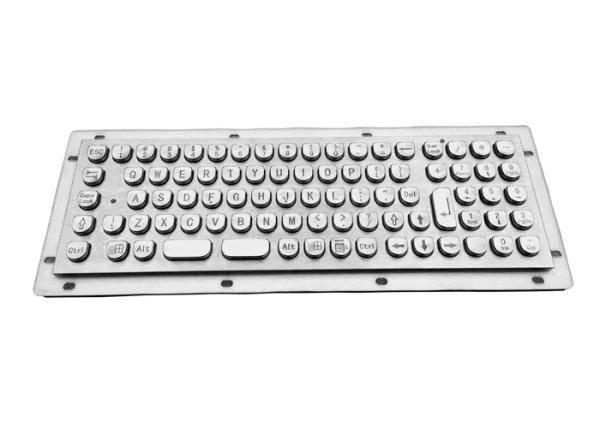 Quality FCC 79 Keys Industrial Metal Keyboard Number Keys 20mA for sale